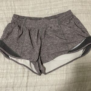 Lululemon hotty hot running shorts